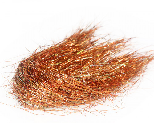 Fine 3D Tinsel Hair, Copper UVR / 15
